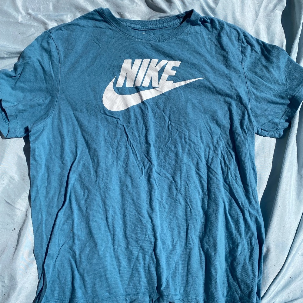 Blue Nike Oversized T-shirt- XL